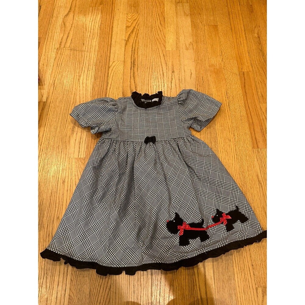 Scottie dogs vintage dress